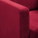 Sofa Croom I (2-Sitzer) Samt Krysia: Weinrot