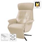 Fauteuil relax Anderson II Cuir véritable Neka : Cachemire - Noir - Couvert