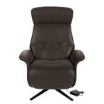 Fauteuil relax Anderson VI Cuir Neto : Marron - Noir - Couvert