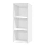 Étagère de bureau Leeton II Blanc - Hauteur : 109 cm