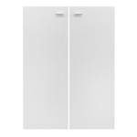 Portes Leeton (lot de 2) Blanc