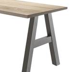 Bureau Leeton I Antracietkleurig/Sonoma eikenhouten look - Breedte: 120 cm