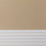 Dubbel rolgordijn Lerik Geweven stof/kunststof - Licht beige - 110 x 150 cm