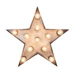 Leuchtobjekt Star Stahl - 11-flammig