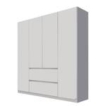 Armoire Mainz Blanc alpin - Largeur : 181 cm - Sans portes miroir