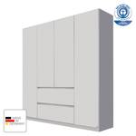 Armoire Mainz Blanc alpin - Largeur : 181 cm - Sans portes miroir