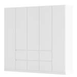 Armoire Mainz Blanc alpin - Largeur : 226 cm - Sans portes miroir