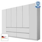 Armoire Mainz Blanc alpin - Largeur : 271 cm - Sans portes miroir