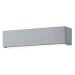 LED-wandlamp Darco aluminium - 2 lichtbronnen - Heldergrijs