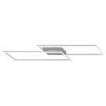 LED-Deckenleuchte Inigo V Acrylglas / Aluminium - 2-flammig