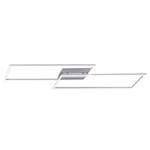 LED-plafondlamp Inigo V plexiglas / aluminium - 2 lichtbronnen