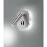 LED-Wandleuchte Viktor Aluminium / Eisen - 2-flammig - Silber