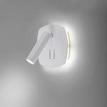 LED-wandlamp Viktor aluminium / ijzer - 2 lichtbronnen - Wit