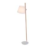 Lampadaire Miriam Coton / Fer - 1 ampoule - Blanc