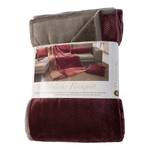 Plaid Wendenschloss Tissu - Rouge Bordeaux