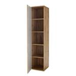 Armoire Sostino Blanc brillant / Imitation chêne de Wotan