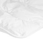 4-Jahreszeiten-Steppbett Jette Webstoff - Weiß - 155 x 200 cm