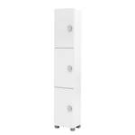 Armoire colonne Edia Blanc