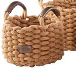 Paniers Amazonas I (lot de 3) Coton - Marron