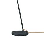 Lampadaire Andreus Coton / Fer - 1 ampoule - Noir / Laiton