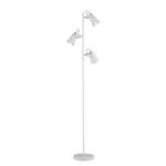 Staande lamp Edward IJzer - 3 lichtbronnen - Wit