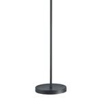 Lampadaire Hostel II Coton / Fer - 1 ampoule - Noir / Laiton