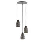 Hanglamp Onyx II IJzer - 3 lichtbronnen