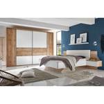 Bedframe Hoven wild eikenhouten look/wit