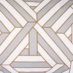 Housse de coussin T-Modern Graphic Tissu - Gris / Blanc - 50 x 30 cm