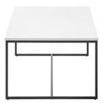 Salontafel Zaddy wit/zwart - Wit