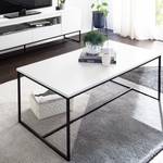 Salontafel Zaddy wit/zwart - Wit