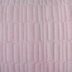 Kissenbezug T-Quilted Velvet Webstoff - Rosa