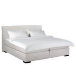 Boxspringbett  Willard Strukturstoff - Beige - 140 x 200cm