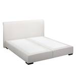 Boxspringbett  Willard Strukturstoff - Beige - 180 x 200cm