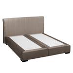 Boxspring Willard I geweven stof - taupe - 160 x 200cm