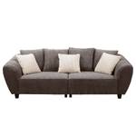 Big-Sofa Elora Cordstoff Lola: Espresso / Creme