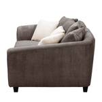 Big-Sofa Elora Cordstoff Lola: Espresso / Creme