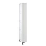 Scarpiera MiPuro Bianco lucido - Altezza: 153 cm