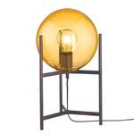 Lampe Ronda Verre / Fer - 1 ampoule - Ocre