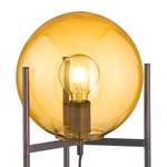 Lampe Ronda Verre / Fer - 1 ampoule - Ocre