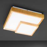 LED-plafondlamp Hudson II Plexiglas/massief rubberboomhout - 1 lichtbron