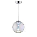 LED-Pendelleuchte Grace Glas / Eisen - 1-flammig - Durchmesser: 30 cm