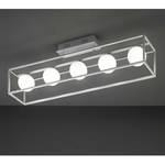 LED-plafondlamp Aurelia Glas/ijzer - 5 lichtbronnen