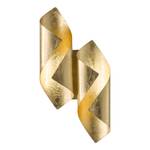 LED-Wandleuchte Safira Eisen - 2-flammig - Gold