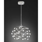 LED-hanglamp Gino Plexiglas/ijzer - 1 lichtbron - Diameter: 40 cm