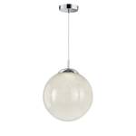 Suspension Lenox Verre / Fer - 1 ampoule