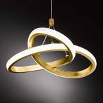 LED-Pendelleuchte Eliot Acrylglas / Eisen - 3-flammig - Gold