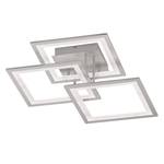 LED-plafondlamp Modesto Plexiglas/aluminium - 3 lichtbronnen - Ijzer - Breedte: 50 cm