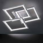 LED-Deckenleuchte Modesto Acrylglas / Aluminium - 3-flammig - Eisen - Breite: 70 cm