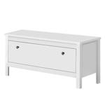 Banc d’entrée Ole Blanc - Largeur : 91 cm